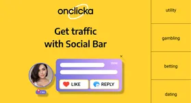 Get traffic with Social Bar