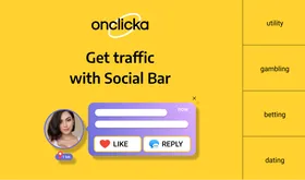 Get traffic with Social Bar