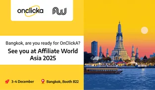 OnClickA is heading to Affiliate World Asia 2025